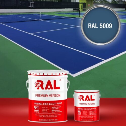 B30 Son san the thao Epoxy he lan RAL 5009 1