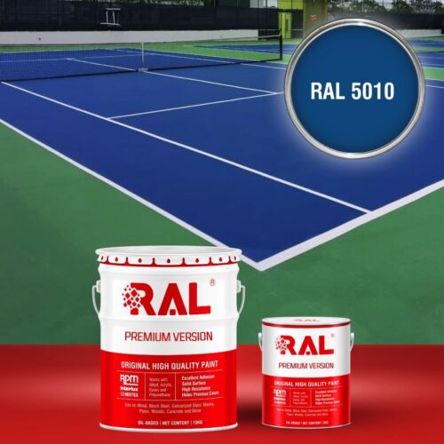 B30 Son san the thao Epoxy he lan RAL 5010 1