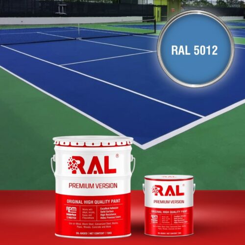 B30 Son san the thao Epoxy he lan RAL 5012 1