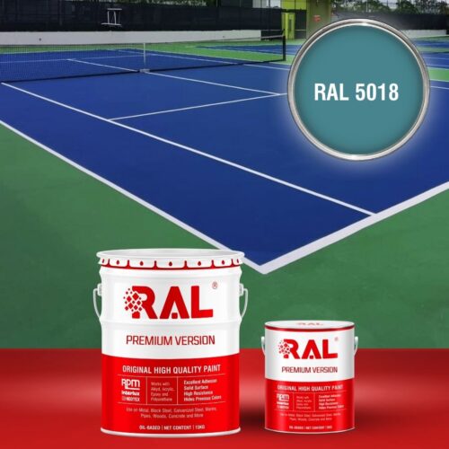 B30 Son san the thao Epoxy he lan RAL 5018 1
