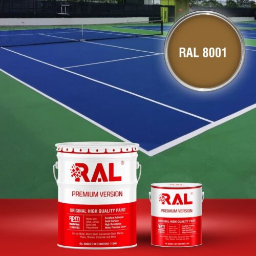 B30 Son san the thao Epoxy he lan RAL 8001 1