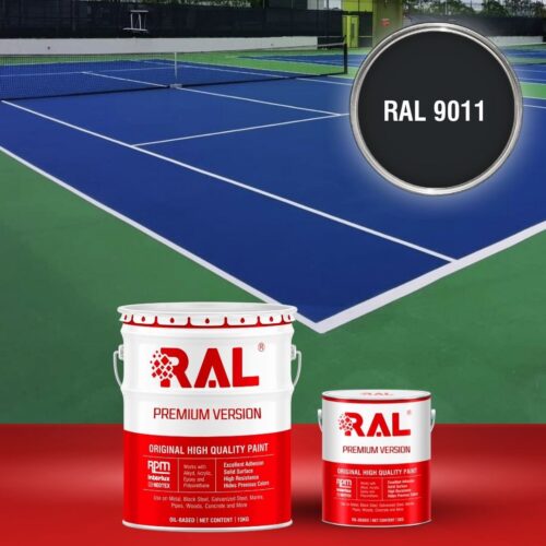 B30 Son san the thao Epoxy he lan RAL 9011 1