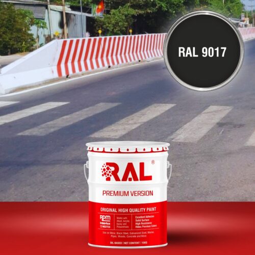 C13 Son bo via phan quang Alkyd RAL 9017 1