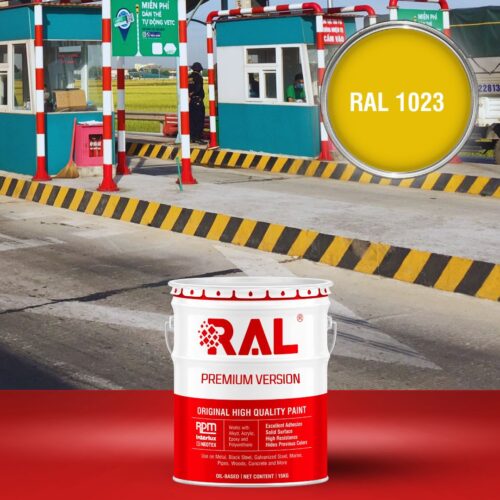 C19 Son tram giao thong Acylic Lot phu RAL 1023 1