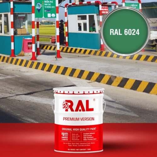 C19 Son tram giao thong Acylic Lot phu RAL 6024 1