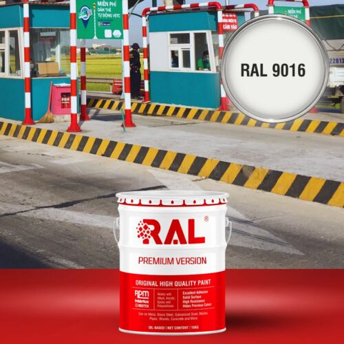 C19 Son tram giao thong Acylic Lot phu RAL 9016 1