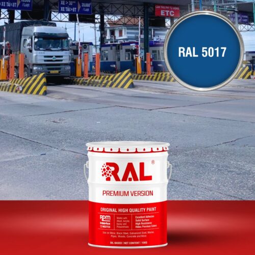 C21 Son tram giao thong Alkyd nhanh kho RAL 5017 1