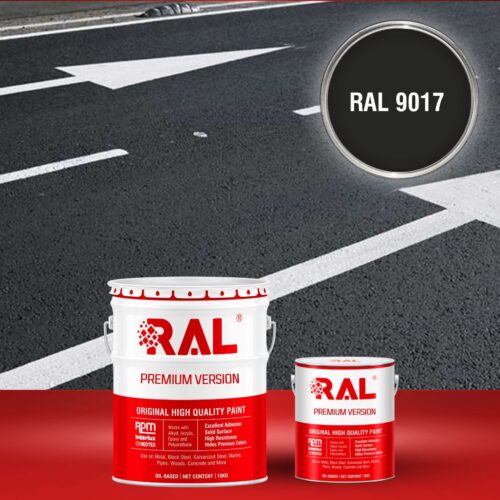 C5 Son ke vach phan quang Epoxy RAL 9017 1